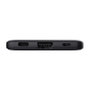 Trust Primo Powerbank 5000mAh Batería Externa Ultrafina 15W Carga Rápida USB-C/A, Hecha con Materiales Reciclados, Color Negro - 24679
